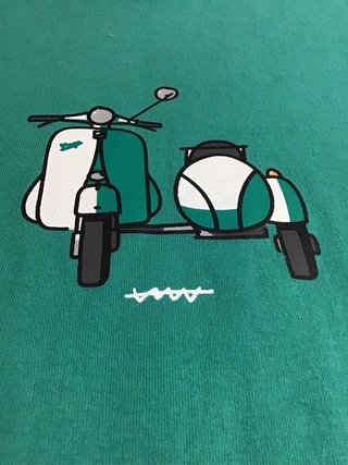 Camiseta Cállate la boca turquesa S