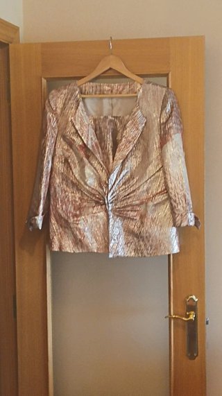 Traje de fiesta 3 piezas talla 46