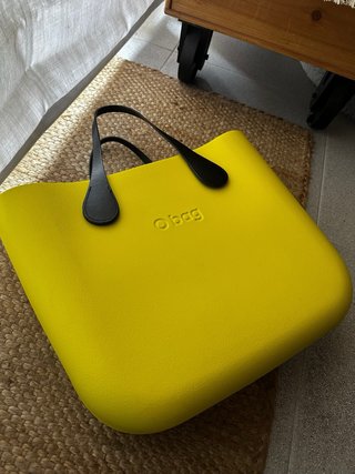 O Bag Grande Amarillo Flúor - Nuevo -