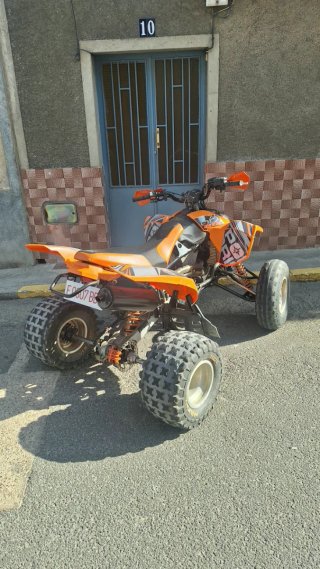 Polaris Predator 500 Quad Naranja