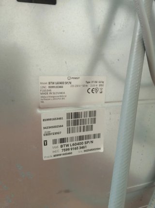Lavadora Indesit Carga Superior 6kg 1000 RPM
