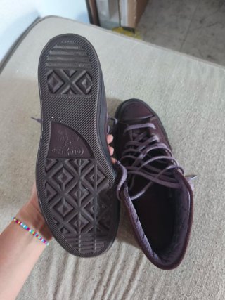 Converse Chuck 70 Marquis Leather High Marrón