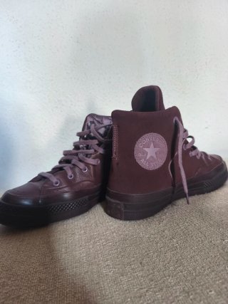 Converse Chuck 70 Marquis Leather High Marrón