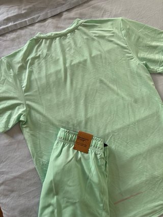 Completo Nike Verde T-shirt e Pantaloncini