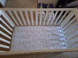 Cuna Madera Maciza TROLL LOFT + Colchón