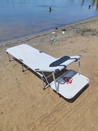 Tumbona plegable playa