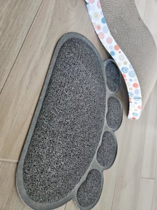 Rascador y alfombra para gatos
