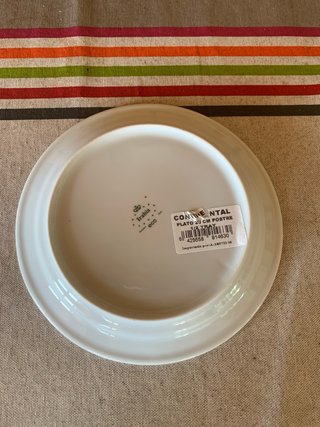Vajilla Irabia Blanca Porcelana continental
