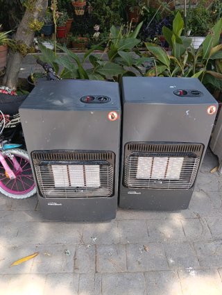 Estufa de gas Mercalor las dos cincuenta euros