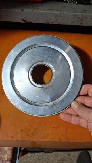 Dischi Copricarter acciaio cromato