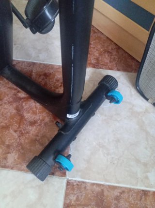 Bicicleta Estática Negra.