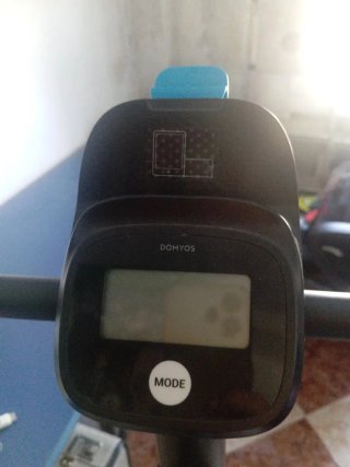 Bicicleta Estática Negra.