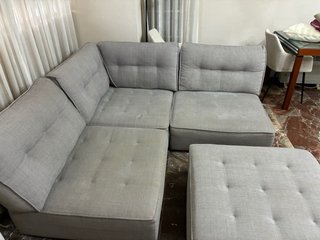 Sofá modular Fama Arianne 3 + Pouff