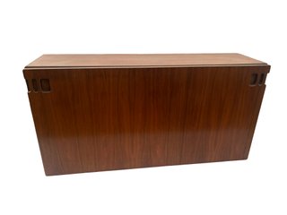 Mueble bar vintage años 70 con tapa abatible