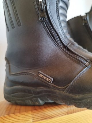 Botas de motorista hombre negras