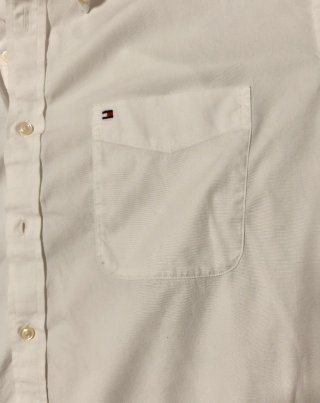 Camisa Manga Corta Tommy Hilfiger Blanca