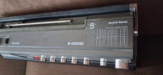 Philips D8444 Boombox Radio Stereo Cassette