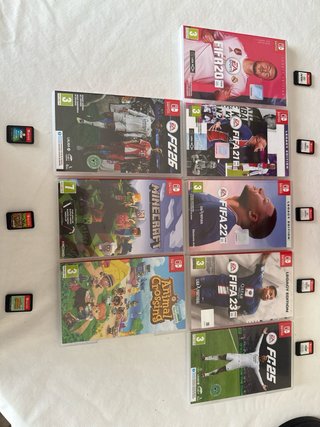 Nintendo Switch + 8 jogos