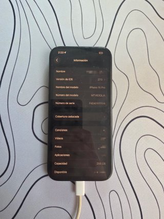 iPhone 15 Pro 256GB Azul