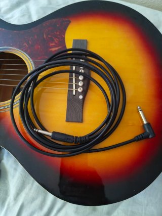 Guitarra Electroacústica Sunburst Max Music
