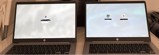 2x HP Chromebook 14 (Serie 14a) Grigio