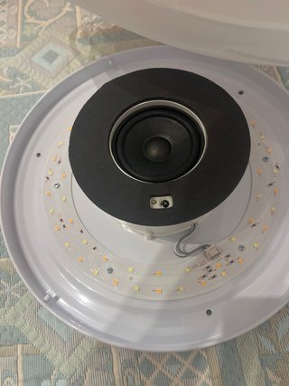 Plafón LED con Altavoces
