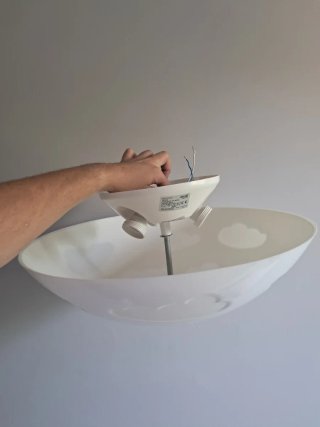 Lámpara Techo Infantil Nubes Ikea Skojig.
