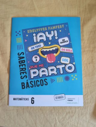 Matemáticas 6 Primaria Edelvives fanfest