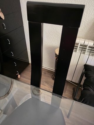 Sillas comedor piel autentica y madera maciza