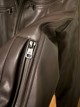 Chaqueta Calvin Klein Ecopiel Marrón