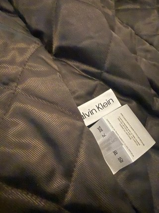 Chaqueta Calvin Klein Ecopiel Marrón