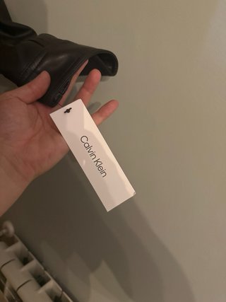 Chaqueta Calvin Klein Ecopiel Marrón