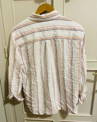 Blusa GAP Rayas Rosas y Blancas