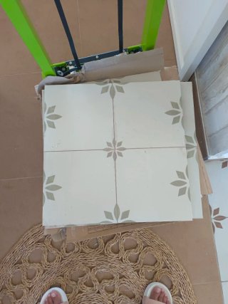 4 Baldosas Cerámica Suelo 45x45