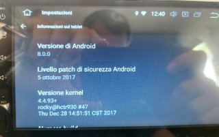 Tablet Android PX6 per automobile