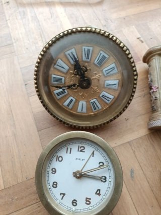 Lote de 4 relojes decorativos