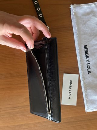 Bimba y Lola Cartera Negra Nueva