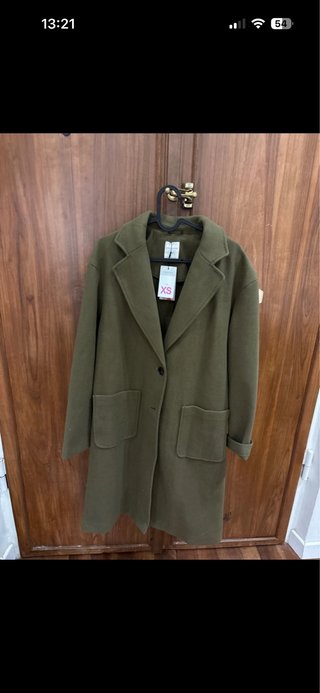 Cappotto Primark verde taglia XS