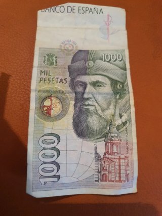Billete 1000 pesetas Banco de España