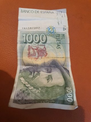 Billete 1000 pesetas Banco de España