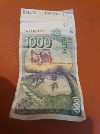 Billete 1000 pesetas Banco de España