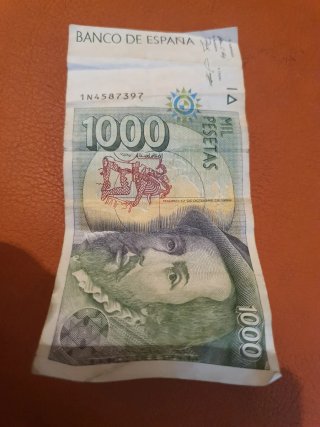 Billete 1000 pesetas Banco de España