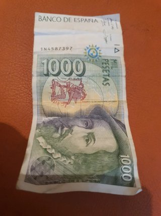 Billete 1000 pesetas Banco de España