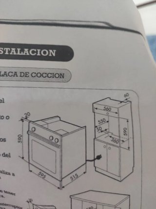 Horno EDESA blanco. Leer bien la descripción.