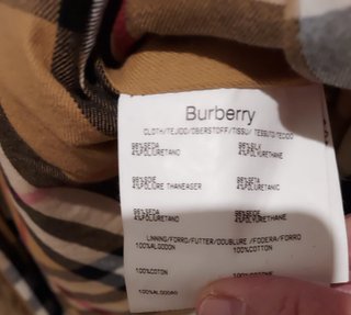 Chaqueta seda Burberry Beige