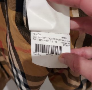 Chaqueta seda Burberry Beige