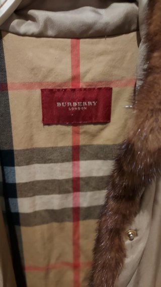 Chaqueta seda Burberry Beige