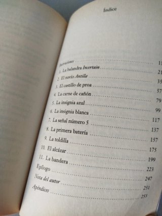 Libro Cabo Trafalgar de Arturo Pérez-Reverte
