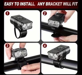 Luces LED para Bicicleta USB Recargables