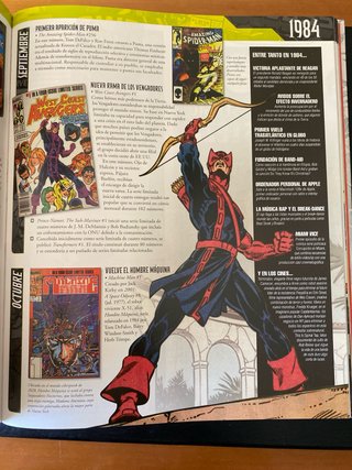 Crónica marvel una historia año por año